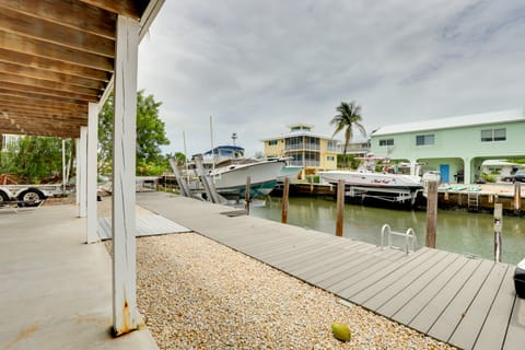 Canal-Front Florida Keys Home w/ Private Dock House in Marathon