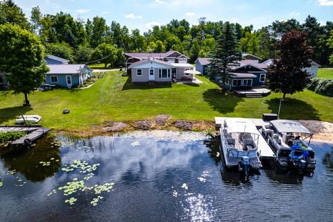 Waterfront Retreat w/ Dock & Yard in Reed City! House in Michigan