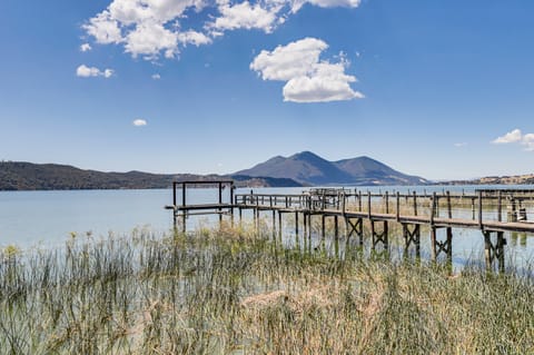 Watefront Getaway w/ Mtn Views & Dock in Clearlake House in Clear Lake