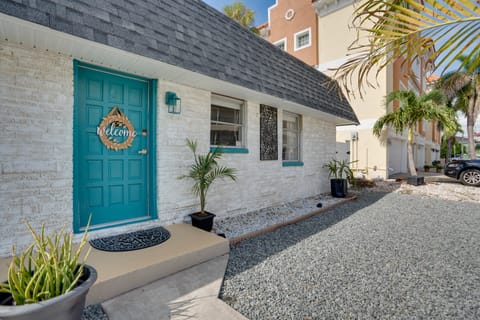 Steps to Gulf: Updated Duplex in Redington Shores! House in North Redington Beach