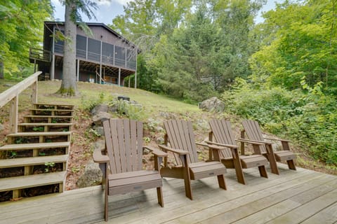 Waterfront Home on Paradox Lake w/ Dock & Views! House in Adirondack Mountains
