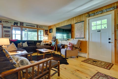 Waterfront Home on Paradox Lake w/ Dock & Views! House in Adirondack Mountains