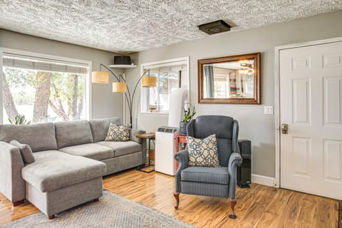 Hot Tub, Deck & Mtn Views: Nine Mile Falls Duplex House in Washington