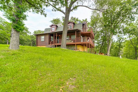 Lakefront Home w/ Boat Ramp Near Spavinaw Rec Area House in Ozark Mountains