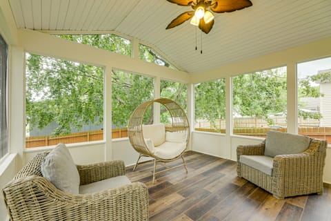 Modern Comfort Near Columbus: Home w/ Yard & Porch House in Ohio