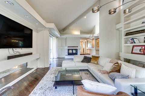 1 Mi to OU! Group Getaway w/ Game Room, Pool House in Norman