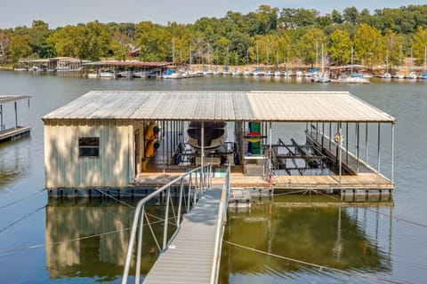 Dock + Views: Scenic Group Retreat on Grand Lake! House in Lake O The Cherokees