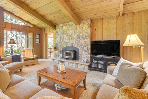 Waterfront Escape on Big Sand Lake w/ Private Dock House in Wisconsin