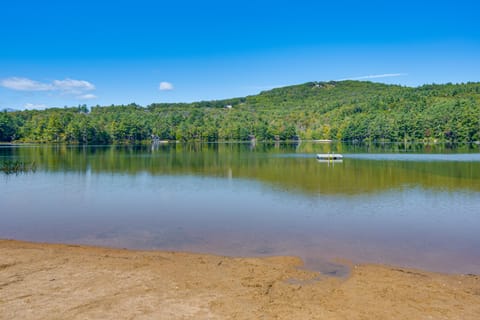 7 Mi to Ski Slopes! Cozy Madison Cabin w/ Fire Pit House in Madison
