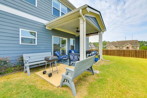 Fenced Yard & Patio! Family Home Near Fort Benning House in Columbus