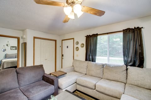 Near Lakes: Updated Family Home w/ Deck in Cushing House in Minnesota