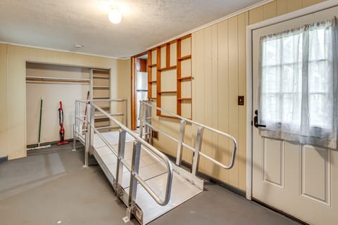 1 MI to Pere Marquette: Accessible Home w/ Yard House in Baldwin