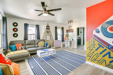 Time Machine: Games Galore in Lubbock Home By TTU! House in Lubbock