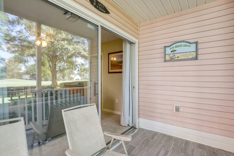 Steps to Pool + Golf! Family Myrtle Beach Retreat Apartment in Carolina Forest