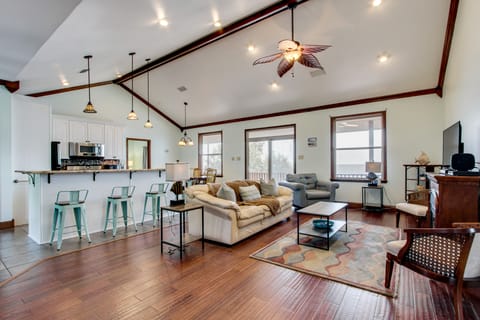 Private Beach & Views! Stilted Ocean Springs Home House in Mississippi