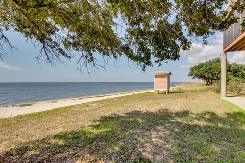 Private Beach & Views! Stilted Ocean Springs Home House in Mississippi