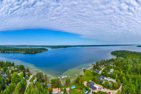 Pet Friendly Mullett Lake Cabin w/ Dock! House in Michigan