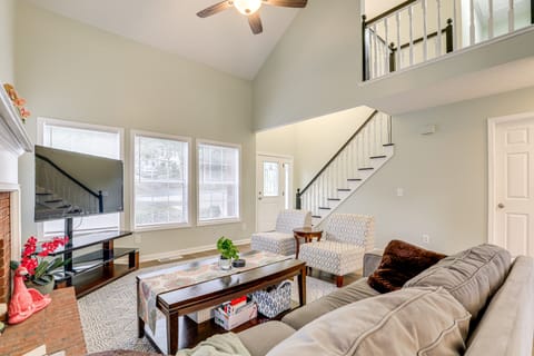 Hike, Golf, Explore: Home 10 Mi to Lake Lanier! House in Buford