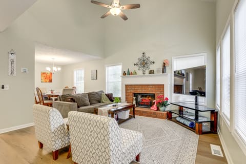 Hike, Golf, Explore: Home 10 Mi to Lake Lanier! House in Buford