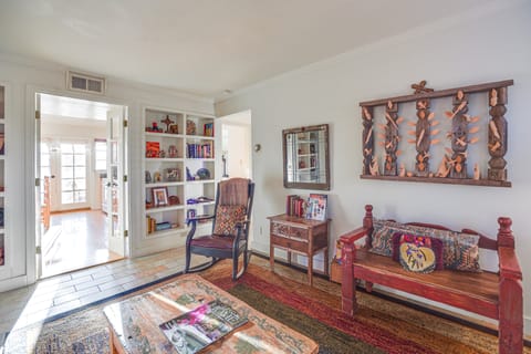 Walk to Santa Fe Plaza: Historic Eastside Retreat Apartment in Santa Fe