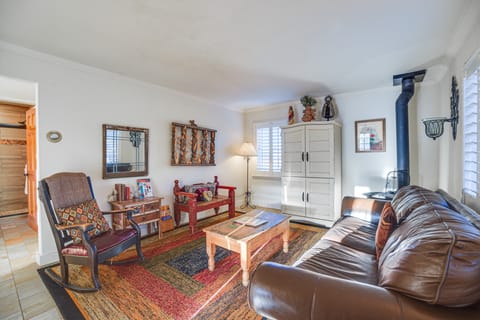 Walk to Santa Fe Plaza: Historic Eastside Retreat Apartment in Santa Fe