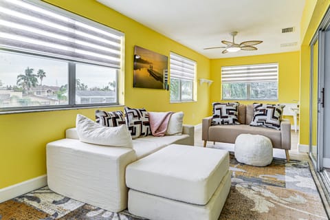 Canal-Front Home w/ Boat Dock & Lanai in Hudson House in Hudson