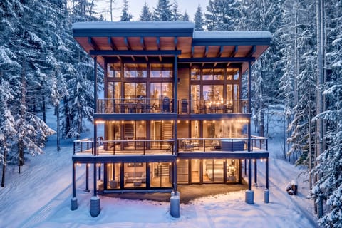 Ski In & Out 'The Mountainside House' w/ Hot Tub! Apartment in Snoqualmie Pass