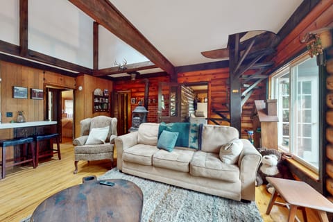 Adirondacks in Style! Lake House w/ Deck, Fire Pit House in Hadley