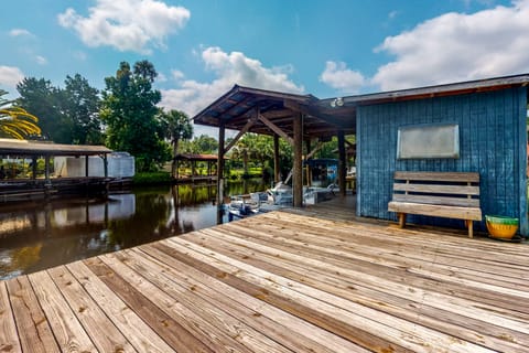 Boat Dock! 'Sunshine House' on St. Johns River House in Astor
