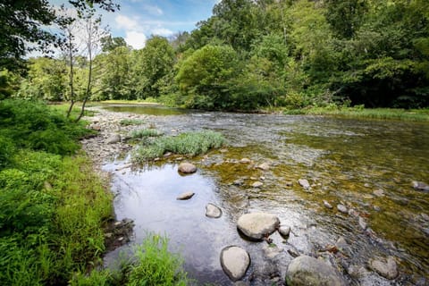Pool + Riverfront! Couples Retreat in Smoky Mtns Apartment in Sevier County