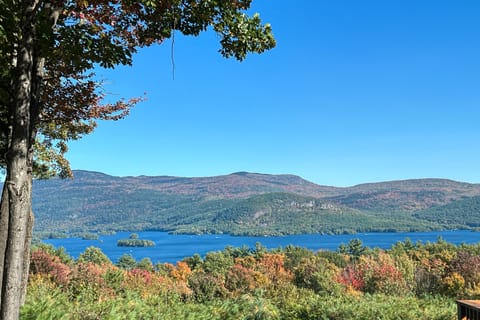 < 1 Mi to Lake George! Family Retreat w/ Deck House in Bolton Landing