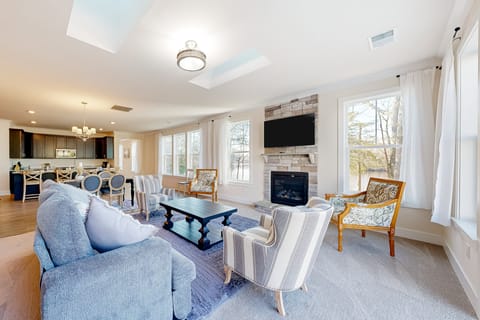 Dock, Game Room! Riverfront Retreat in Seaford House in Sussex County