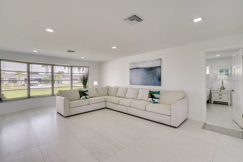 2 Mi to Marina & Beach: Cape Coral Home w/ Dock House in Cape Coral