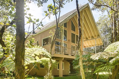 3 Mi to Hawaii Volcanoes NP: Spacious Home w/ Deck House in Volcano