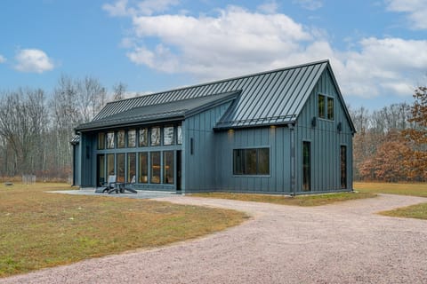 Walk to Lake! Modern Wisconsin Home w/ Patio House in Castle Rock Lake