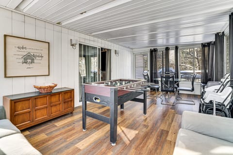 Games, Fire Pit, Hot Tub: Pocono Lake Family Home! House in Coolbaugh Township