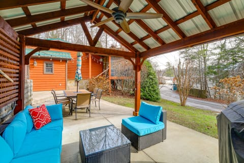 Butler Home at Watauga Lake w/ Furnished Patio! Cottage in Watauga Lake