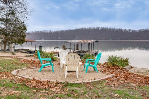 Dock, Deck & Dreamy Views! Lake of the Ozarks Home House in Lake of the Ozarks