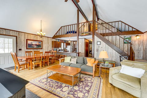 Pere Marquette Riverfront Retreat, Fish On-Site! House in Michigan