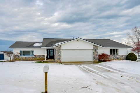 Patios & Views! Lakefront Getaway in Port Hope House in Michigan