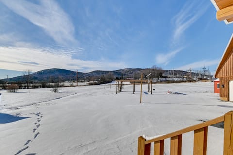 Steps From Lake George! 8-Acre Home w/ Dock Access House in Ticonderoga