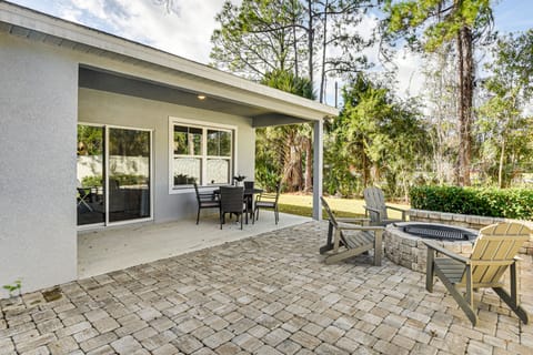 8 Mi to Beach! Stylish Palm Coast Home w/ Patio House in Palm Coast