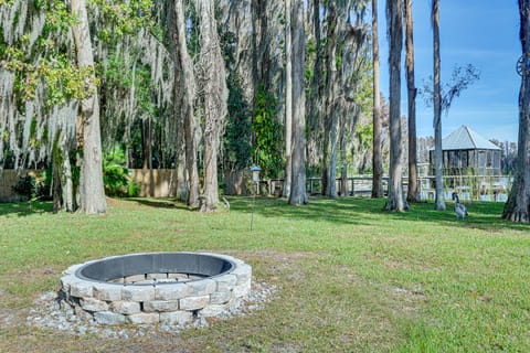 Dock, Lanai & Pool! Modern Red Bug Lake Retreat House in Land O Lakes