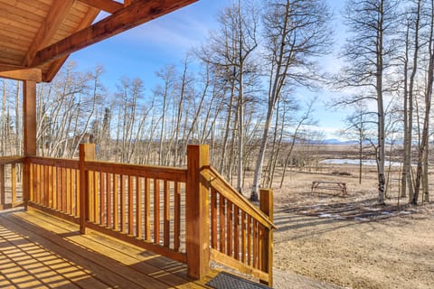 ‘Whispering Aspen Retreat:’ Fairplay Gem w/ Views! House in Park County