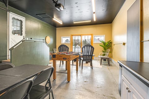 Rice Lake Escape w/ Private Dock: 1 Mi to Main St House in Rice Lake