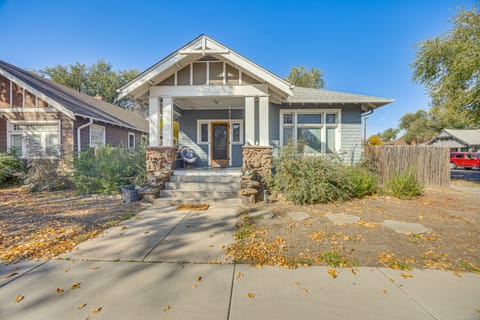 Walk to Colorado College & Dwtn! Home w/ Patio House in Colorado Springs