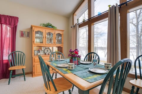 Lake Access w/ Dock! Hayward Cabin Hideaway Apartment in Wisconsin