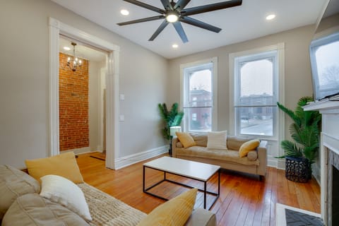 Historic Benton Park STL Home: Game Room & Yard! House in Saint Louis