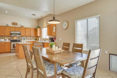 Heated Pool, Pets Welcome: Surprise Snowbird Haven House in Surprise