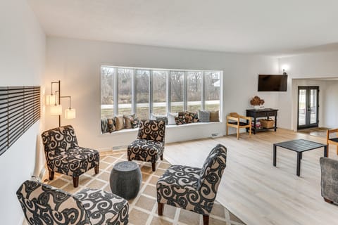 Home w/ Pickleball Court, 3 Mi to Nevada Speedway! House in Ozark Mountains